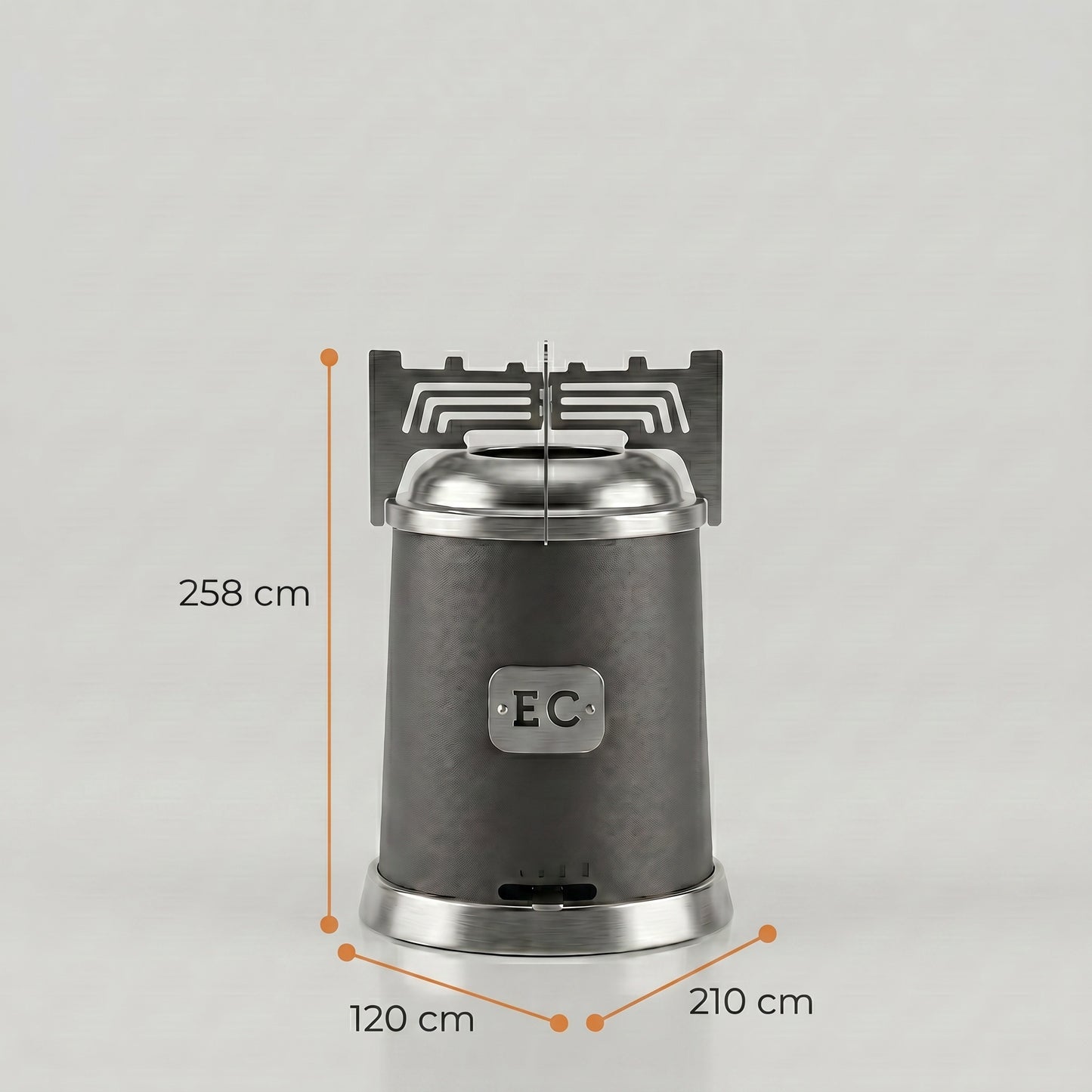 E&C Vortex Tischmodell Pelletkaminofen