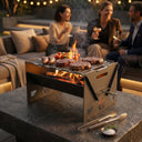 E&C Nomad Kompaktes tragbares Grill- und Lagerfeuer-Set