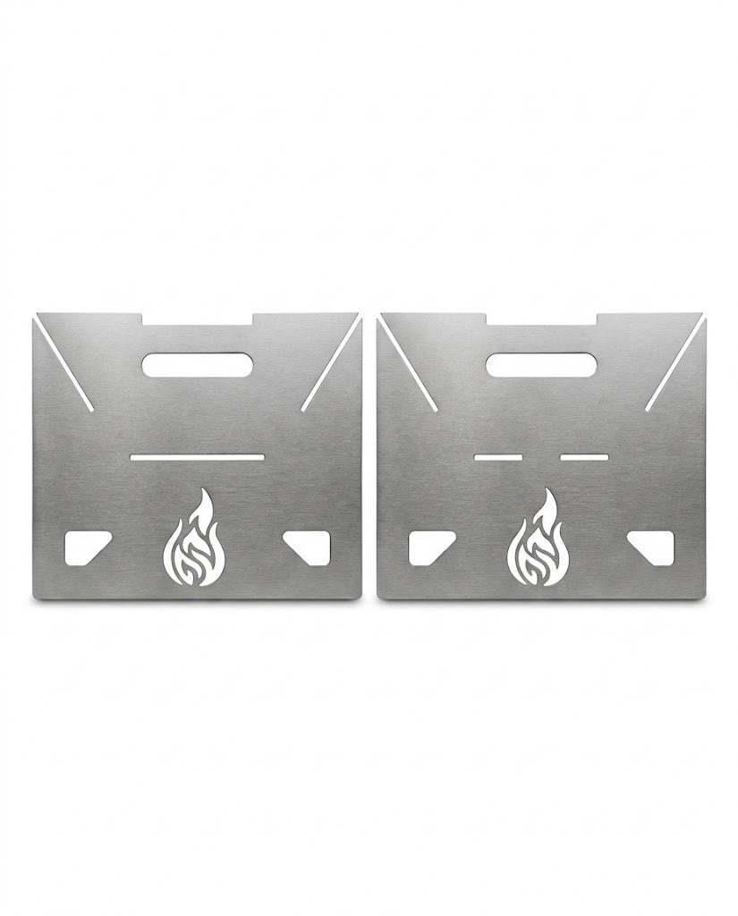 E&C Nomad Kompaktes tragbares Grill- und Lagerfeuer-Set