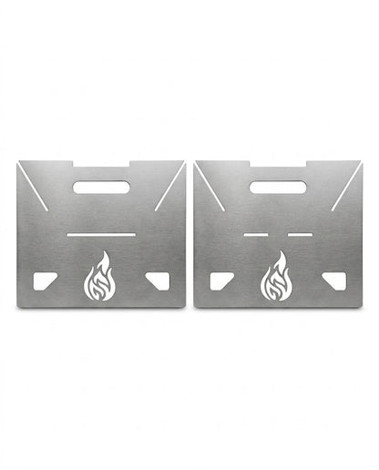 E&C Nomad Kompaktes tragbares Grill- und Lagerfeuer-Set